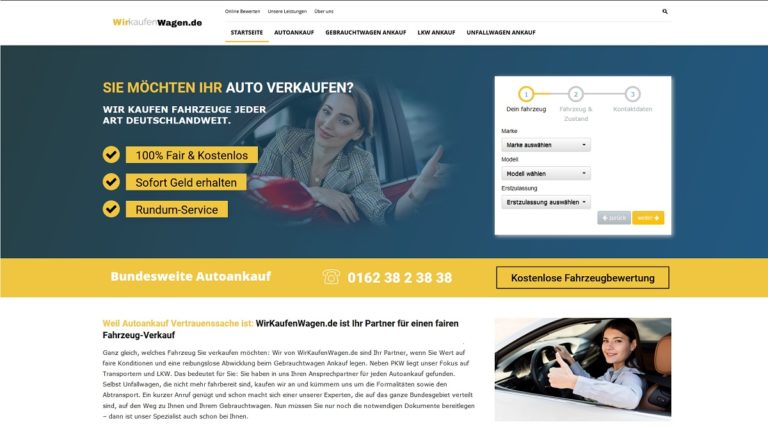 Autoankauf Erfurt wir kaufen auch Autos mit hohem km-Stand