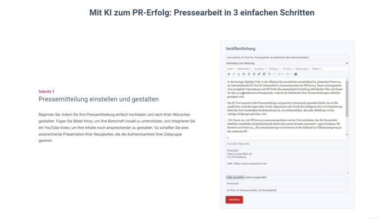 Erfolgsfaktoren für PR: Hochwertige Inhalte und ihre Verbreitung über Online-Presseportale